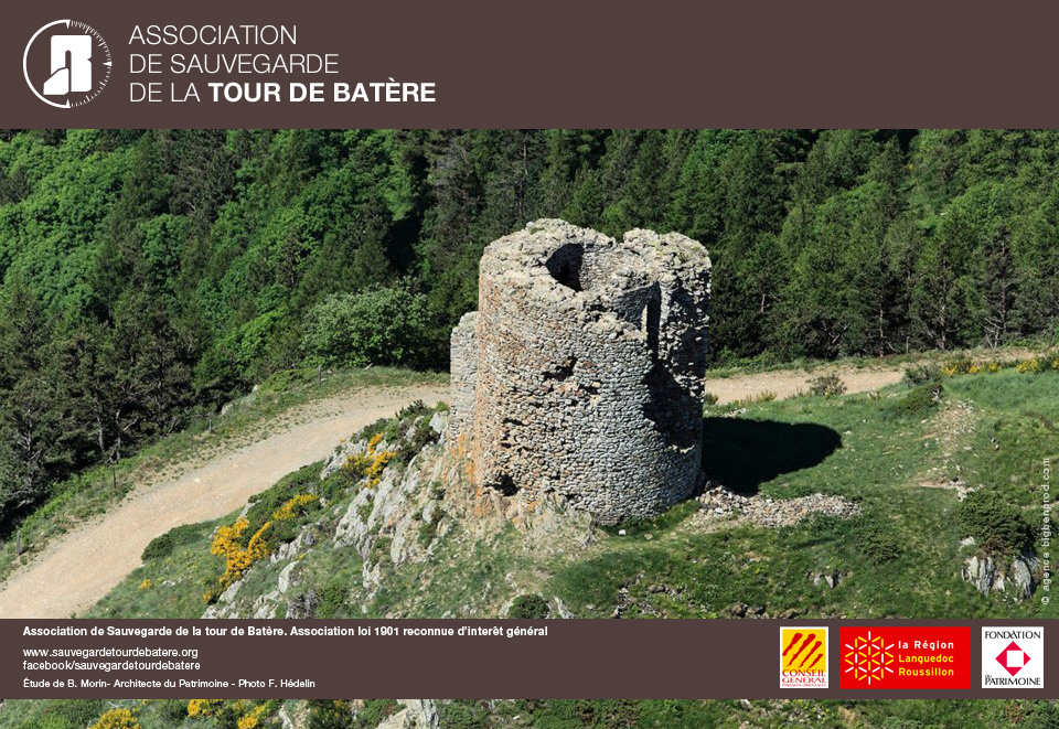 Photos aérienne de la Tour de Batère