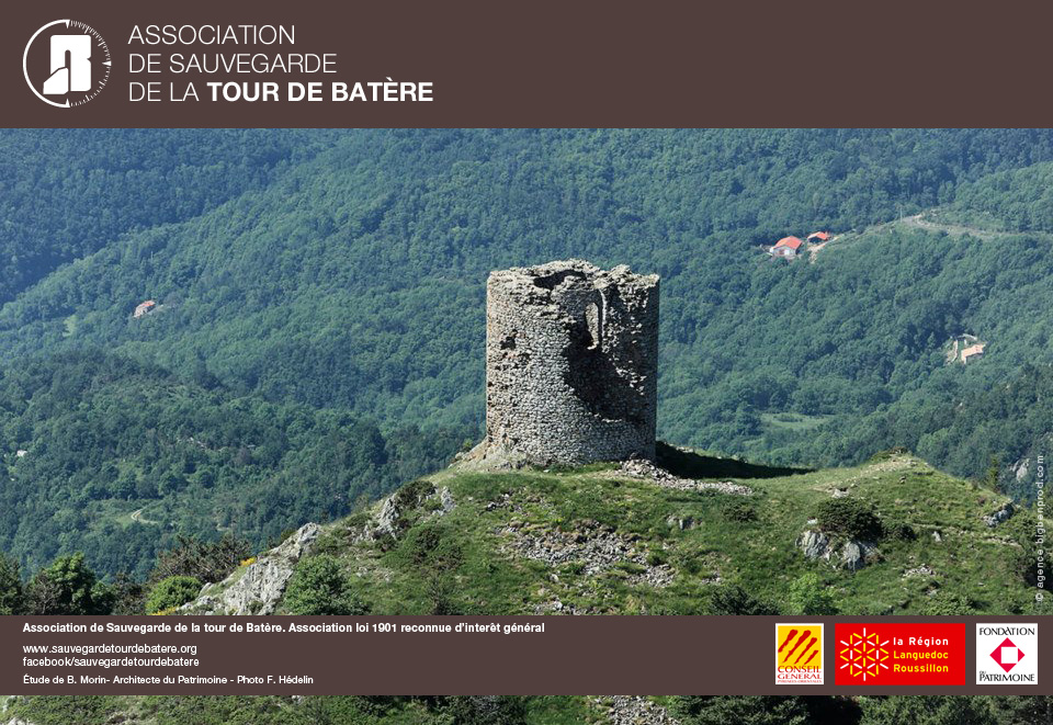 Photos aérienne de la Tour de Batère