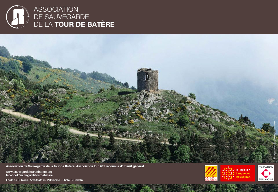 Photos aérienne de la Tour de Batère