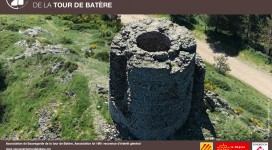 Photos aérienne de la Tour de Batère