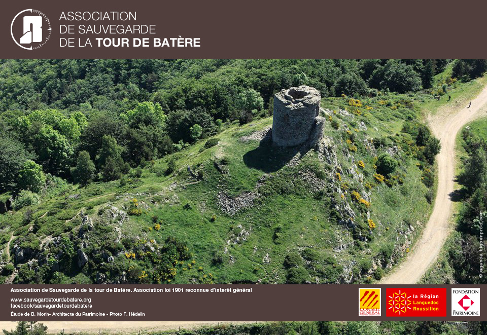 Photos aérienne de la Tour de Batère