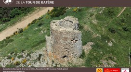 Photos aérienne de la Tour de Batère