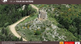 Photos aérienne de la Tour de Batère