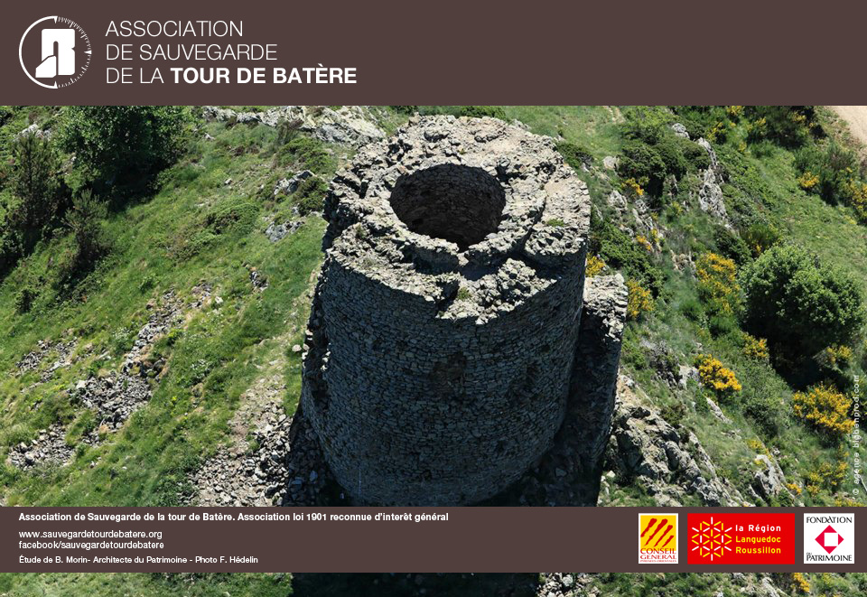 Photos aérienne de la Tour de Batère