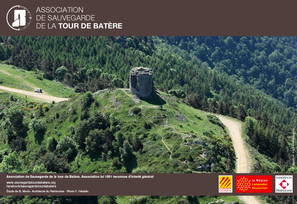 Photos aérienne de la Tour de Batère