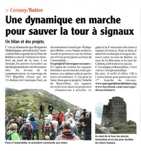 Article semaine du Roussillon